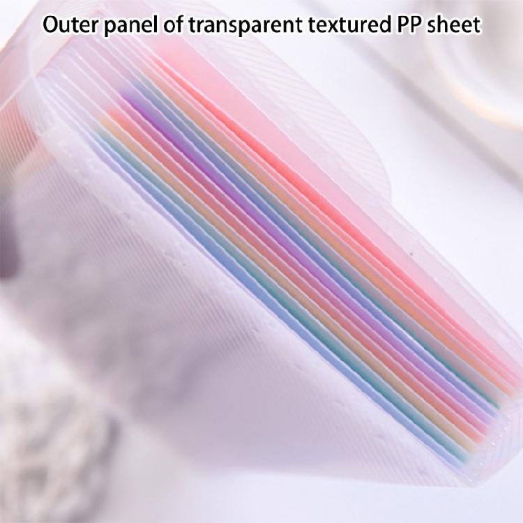 3Pcs Efficient Document Sorter 13-Pocket Design A6 File Organiser Box Compact for Backpack Easy Carry Item