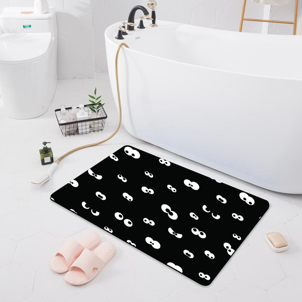 Bathroom Non-slip Absorbent Mat Toilet Shower Room Carpet Bedroom Corridor Door Mat Kitchen Floor Carpet