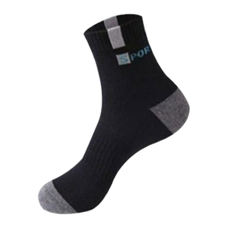 

5 пар мужских повседневных носков однотонных спортивных влагоотводящих удобных носков 5pairs