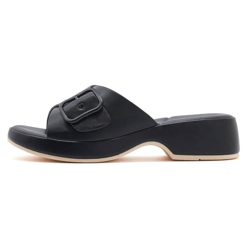 Fashion Spring And Summer Casual Metal Sandals For Women Lightweight Non-Slip Beach Wedge Slippers Casual And Elegant New Product Simple