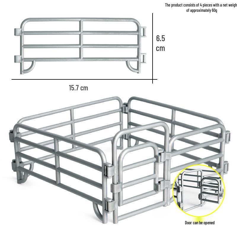 Creative Simulation Fence Set for Farm, Ranch, Zoo, or Sandbox Decorations