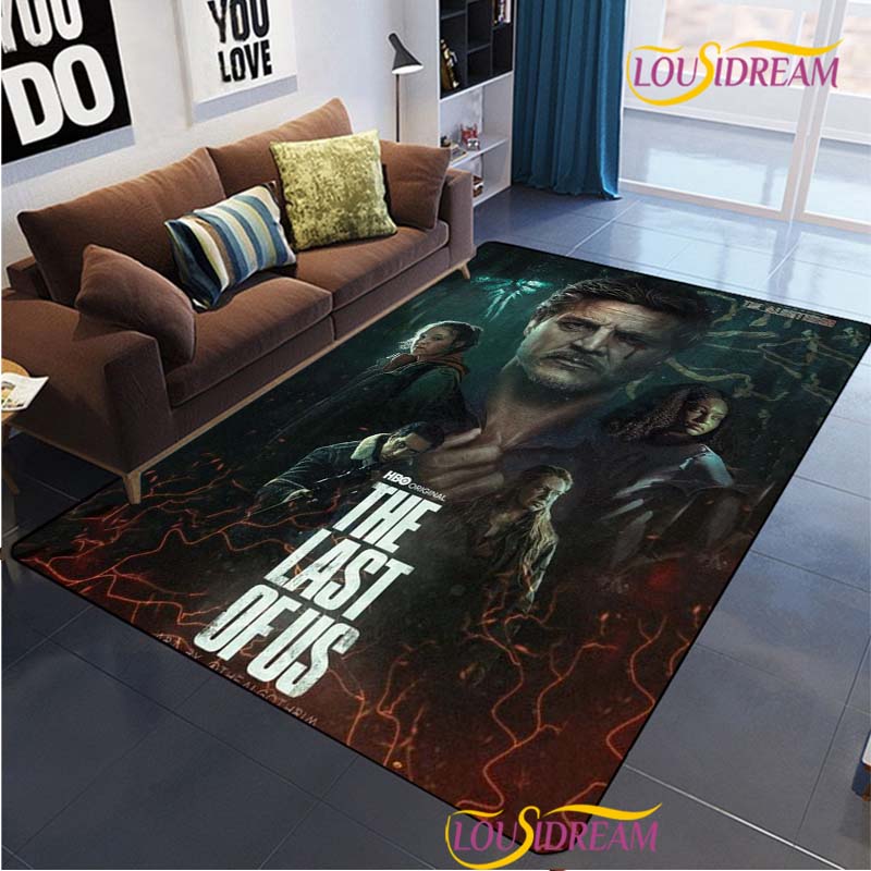 2026 Last Of Us Carpet for Living Room Bedroom Rug Kids Kitchen Door Unslip Floor Mat Birthday gift photography props Alfombra Rug