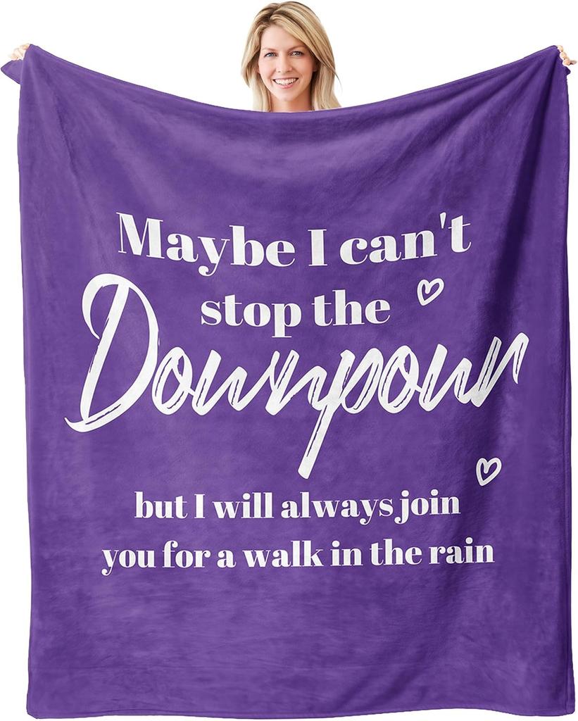 Healing Hug Throw Blanket x  Get Well Sympathy Inspirational Gifts for Women  Cancer Care  Surgery Recovery Gift