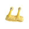 Snail Plush Alien Eye Headband & Hair Tie for Makeup and Face Wash