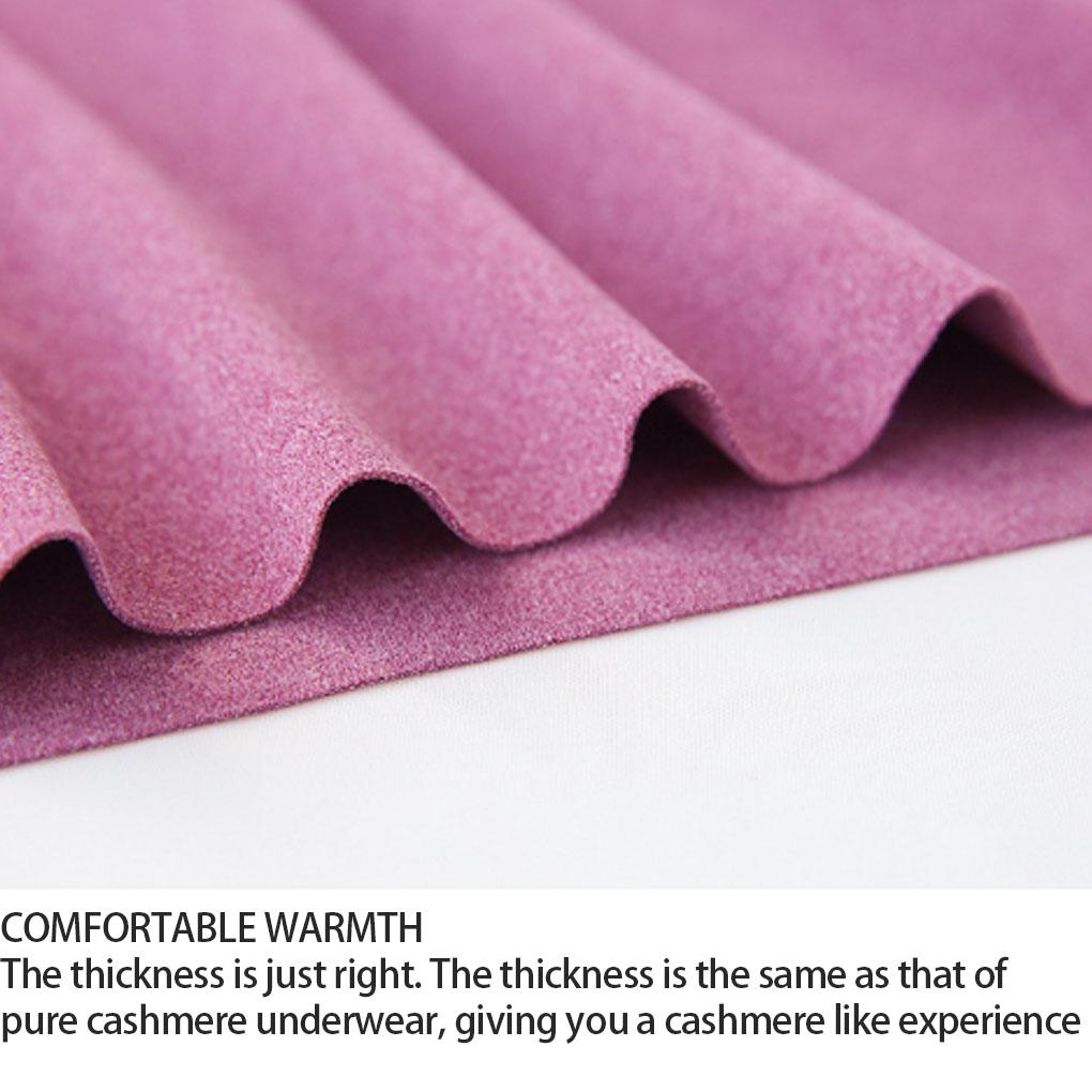 Damen Lange Unterhosen Einfarbig Unterwäsche Set Winter Warm Thermounterwäsche Rundhals Nachtwäsche Weiche Bequeme Kleidung