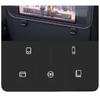 Car Seat Back Hanging Ipad Storage Bag Leather Auto Rear Seat Phone Pocket With Hooks Holder For Kids Interior Accessories