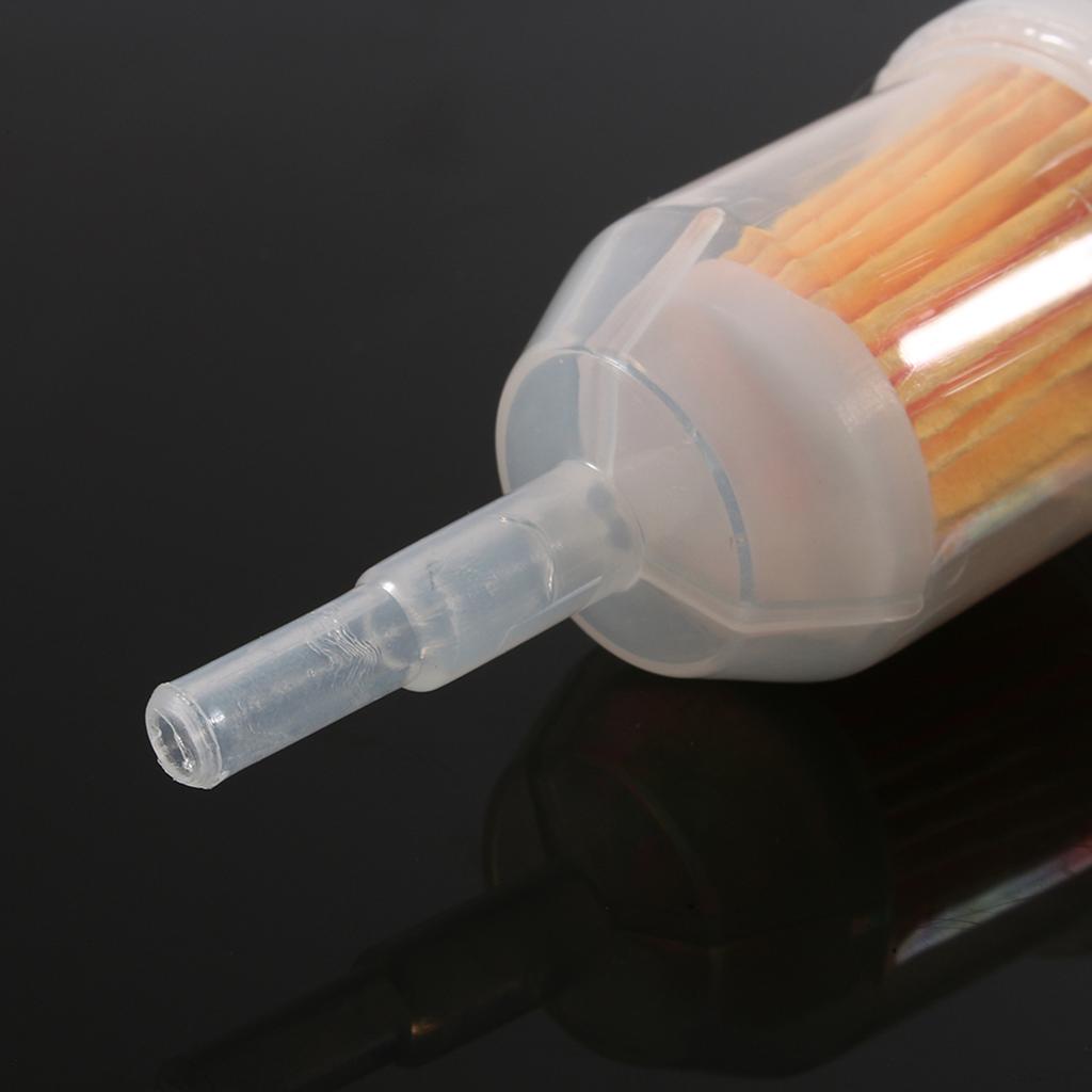 2x Universal Car Motor Petrol Inline Pipe Reusable Fuel Filter 6 8mm Hose