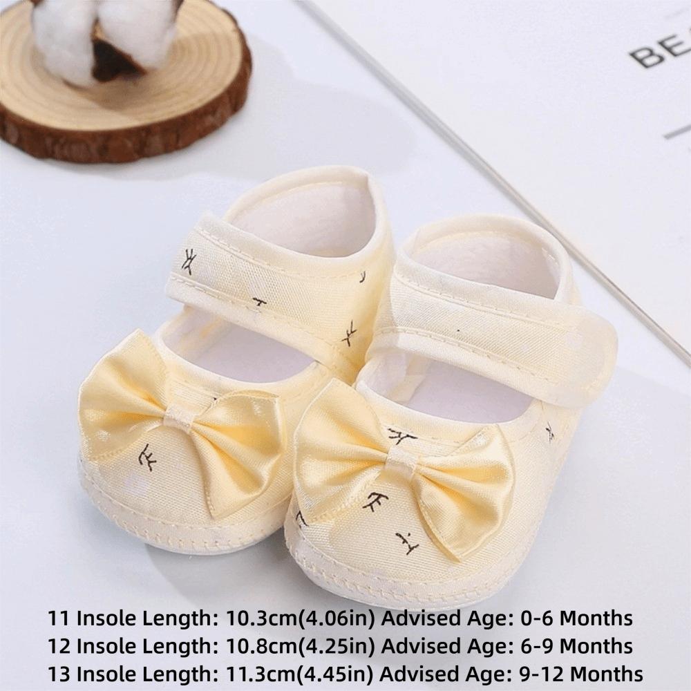 0-12months Soft Bottom Shoes Cute Bow Princess Shoes High Quality Toddler Shoes  Infant Toddler