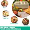 25pcs Disposable Taco Plates with Dividers