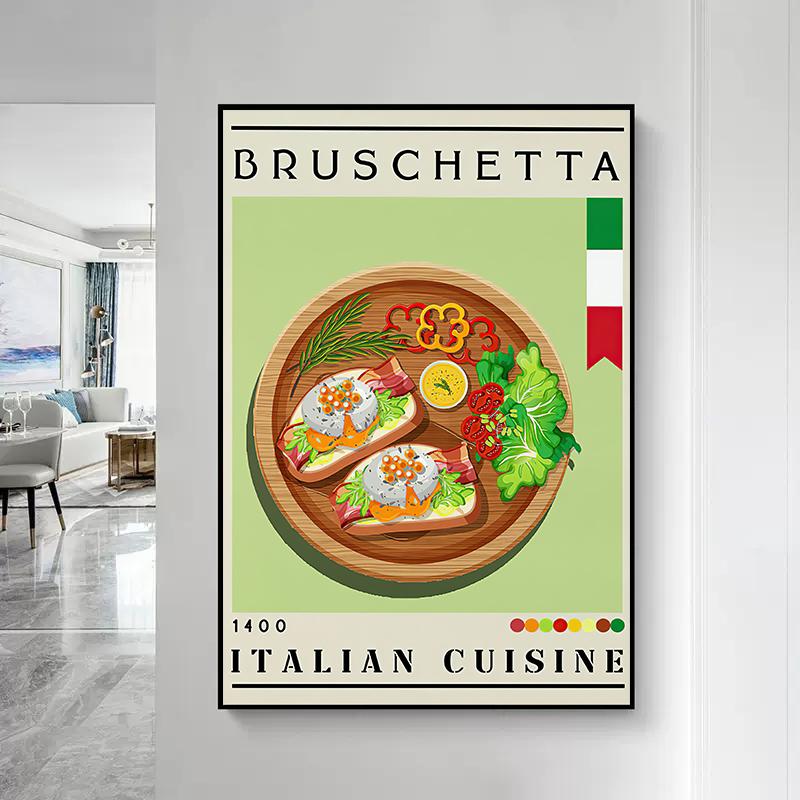 Nordic Sushi Churros Fisch Welt Küche Poster Leinwand Malerei Leckeres Essen Wand Kunst Für Küche Zimmer Home Decor Cuadros