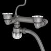 ARROW Double Sink Drain Pipe