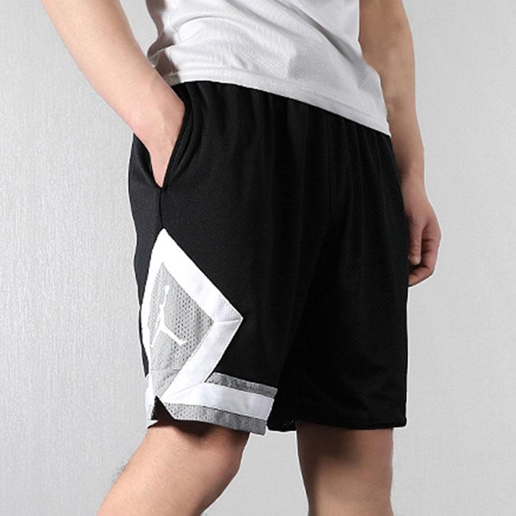 Jordan Air DNA Distorted Elastic Contrast Basketball Shorts Men Bottoms Black AJ1113-010