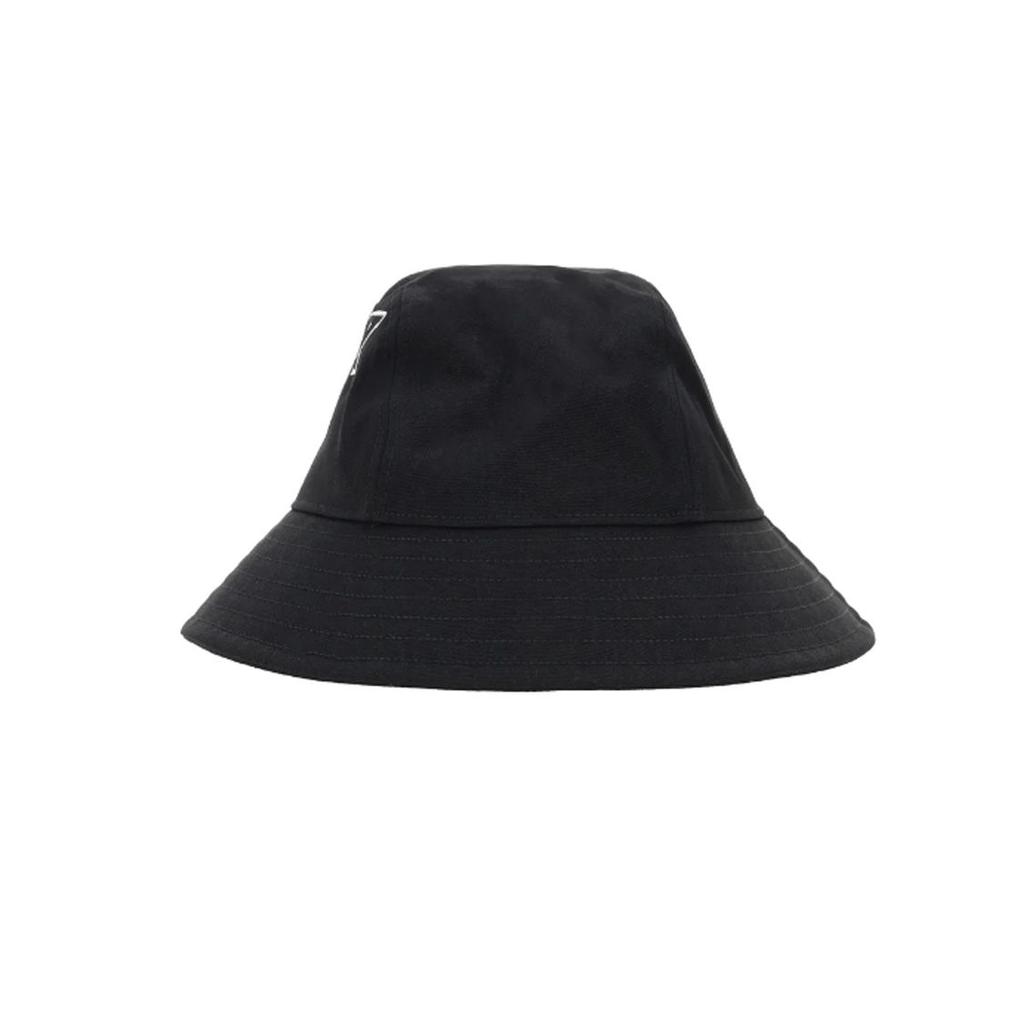 Y-3 Logo Design Cotton Fisherman Hat Unisex Hats Black IS5223BLACK
