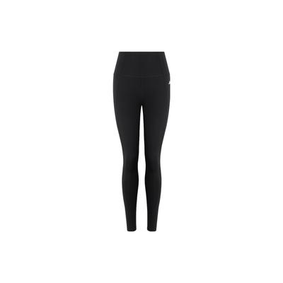 Optime Power 7/8 High-Waist Yoga Fitness Capri Legginsy z Logo Damskie Spodnie Czarne IZ0269