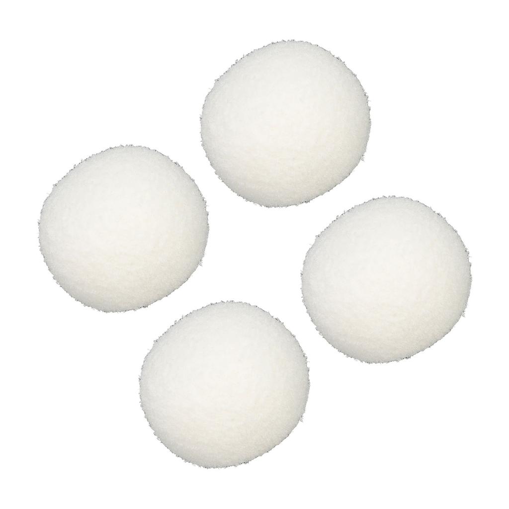 4pcs Scum Eliminating Ball Reusable Washable Oil Absorbing Scum Removing Sponge Balls for Swimming
