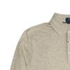 Polo Ralph Lauren Solid Logo Embroidered Casual Long Sleeve Polo Shirt Men tops Beige 710671784-030