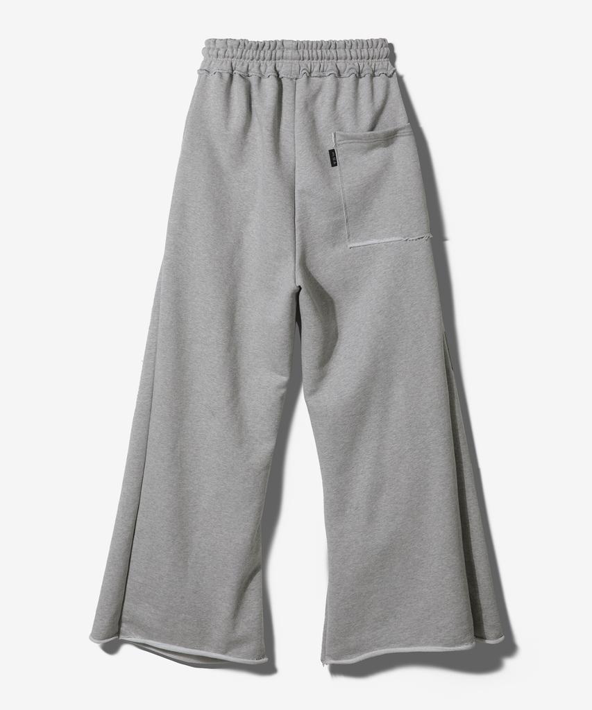 Paensyo Mwl Small Geometry Flare Sweat Pants - Melange