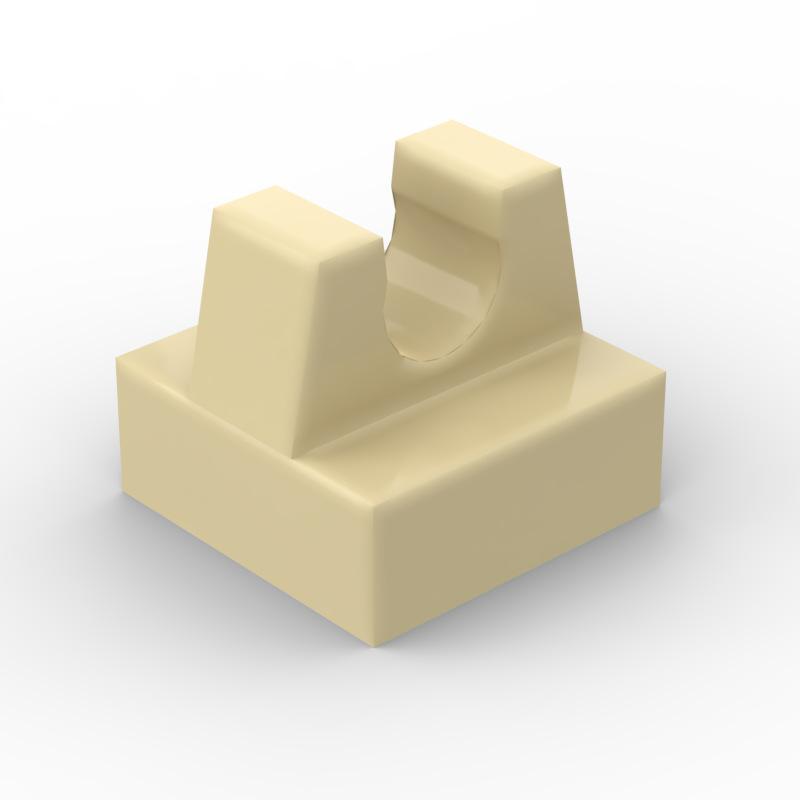 20pcs MOC Parts 15712 44842 Tile Modified 1 x 1 with Open O Clip Compatible Bricks DIY Assmble Building Blocks Particle Kid Toy