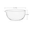 Clear glass matcha approximately wide x perfect for tea ceremony practice heat-resistant bowl, 11.5cm 6.2cm high, (matcha bowl)