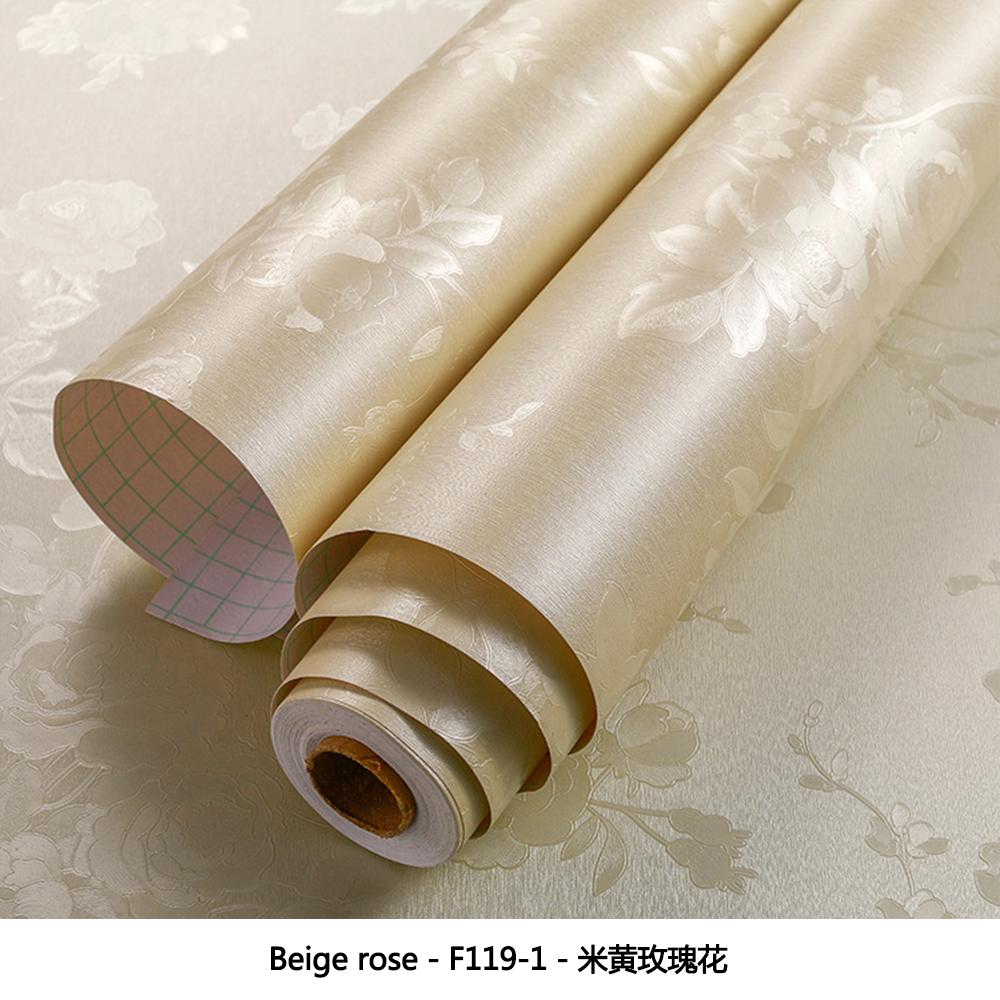 Thickened Self Adhesive Wall Cover 3D Embossed Bedroom Living Room Restaurant Self Adhesive Decorative Wallpapers