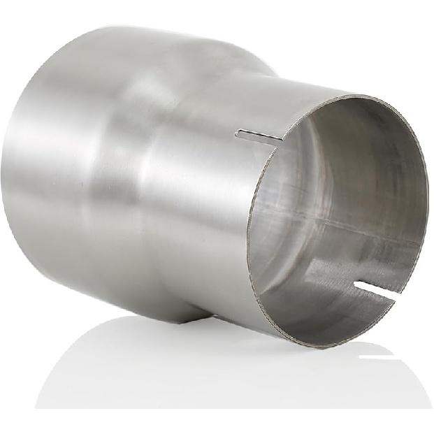 Universal ID 2.5 Inch To OD 3 Inch Exhaust Adapter, Stainless Steel Exhaust Coupler(2 1/2" ID To 3" OD), Pipe Adapter Whole Length 3.6 Inch