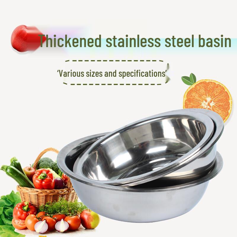 Fengzhi 304 Stainless Steel Mixing & Washing Basin