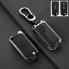 2 3-Button Zinc Alloy Leather Car Key Cover Is Suitable For Mazda Demio 2 3 5 6 8 M3 M5 M6 Cx-5 Cx-5 Cx-7 Cx9 Rx8 Mx5 Keychains