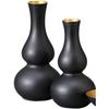 Sake Tokkuri and Ochoko 7cm Diameter x 14cm 160ml Black Glaze Mino Suitable for Hot Cold and Japanese Sake Ale-net Set, (Sake Bottle) Set, Height,