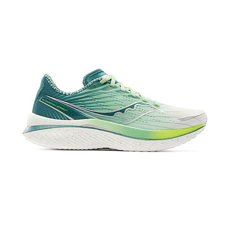 Saucony Endorphin Speed 3 Minimalist Comfortable Breathable Responsive Low-Top Training Running Shoes Unisex sneaker White Green S20756-210