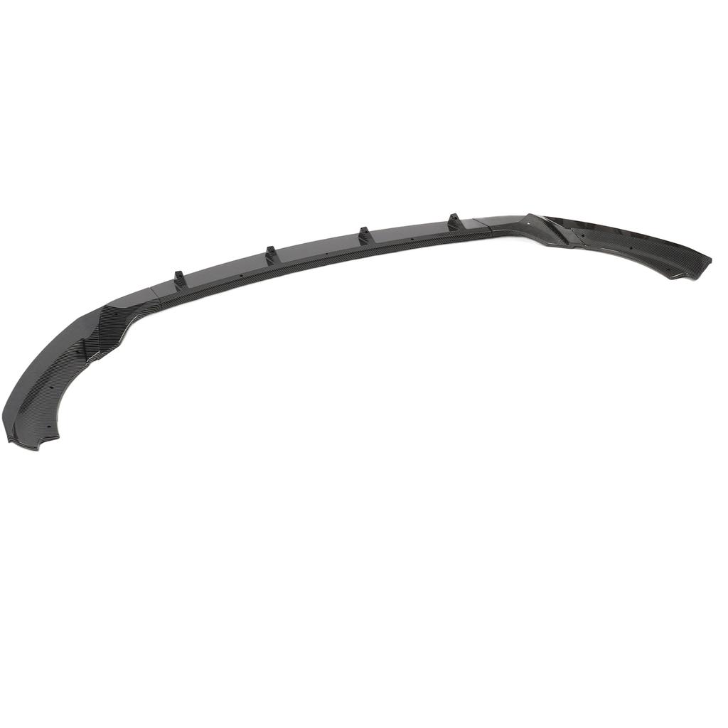3 Sections Front Bumper Lip Diffuser Sturdy Front Bumper Lip Spoiler Replacement for   A‑Class W176 Standard Pre‑facelift