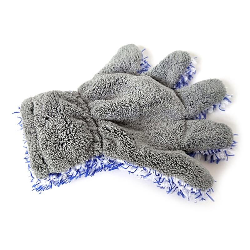 

Microfiber Car Cleaning Glove Dusting Mitt Car Wash Rag No Scratch Wash Mitt for Cleaning Car, Furniture, Home 1