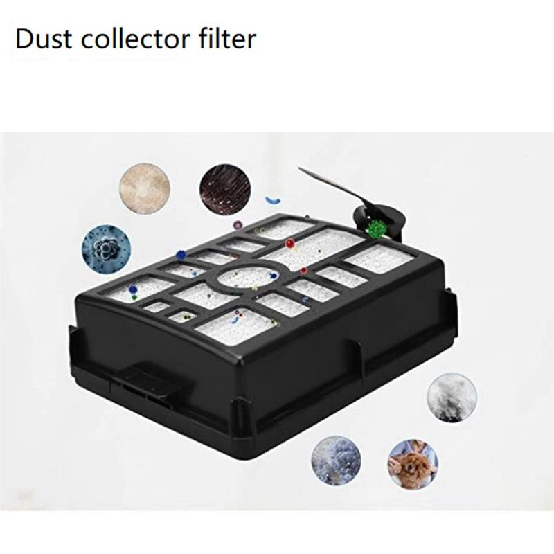 A65T-4 Pack Filter Für SHARK WS642AE Leistungsstarker Akku-Stielsauger Filter Saugroboter Ersatzzubehör