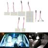 Car Interior 5050 Led White Light Smd Lamp Panel T10 Festoon Dome Ba9s 12v 5w
