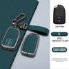 Stylish Zinc Alloy + Leather 2 3 Button Car Key Case for S0 Prado Yaris Vios Previa Protective Case Keyless Car Accessories JH0