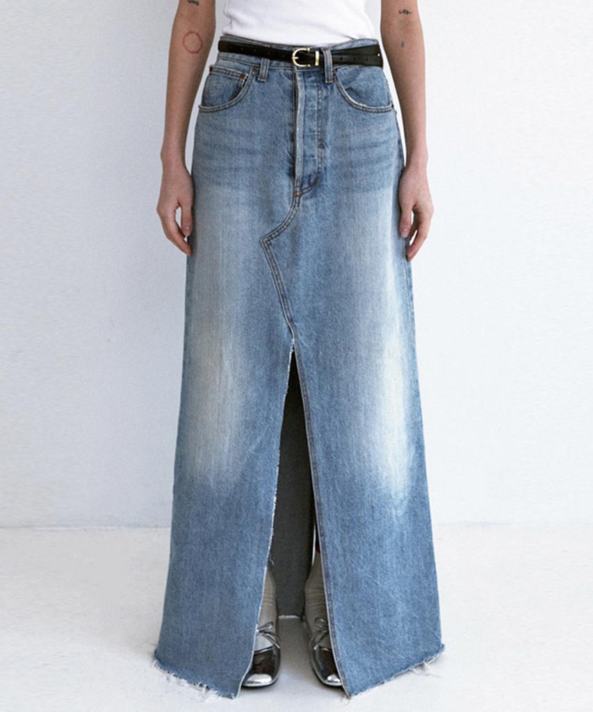 M.M.M Denim Maxi Skirt