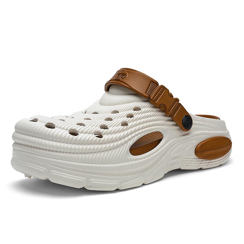 Stylish Mens Sandal Shoes Soft Soled Slide Shoes Mens Garden Platform Sandal Shoes Mens Summertime Sandal Shoes Mens Wading Beach Footwear 48