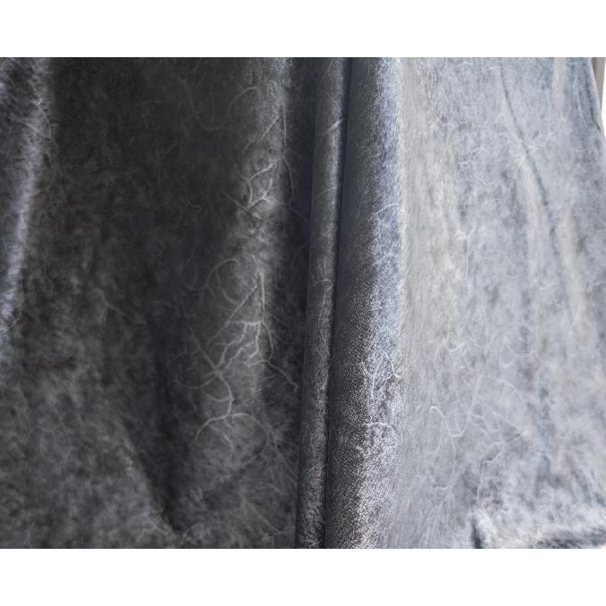 PU Simulated Leather Fabric Silver Gray Handmade Diy Coat Skirt Designer Cloth Diy Apparel Sewing Polyester Fabrics