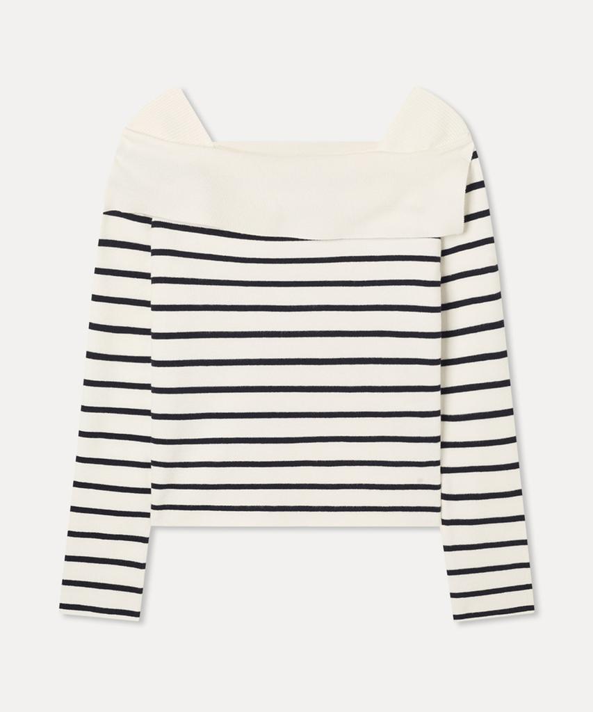 MIXXO Off-Shoulder Slim Pullover Re Kaf233T_Miwkag33Qt