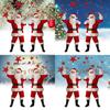 Luxurious Velvet Santa Claus Costume For Adults With Complete Accessories Set