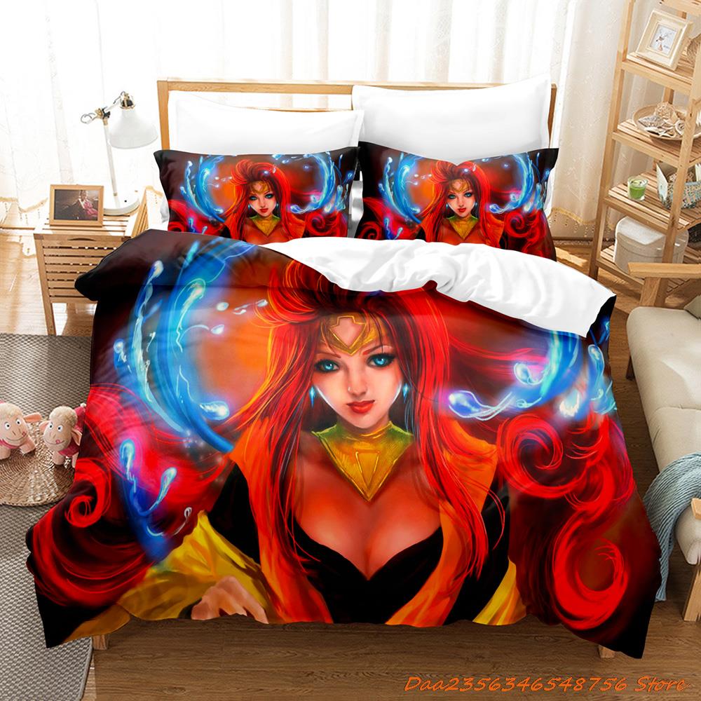 Cool Personelity Kpop Madou King Granzort Bedding Set Cartoon Anime Three-Piece Set Adult Kid Bedroom Three-Piece Suits 3D