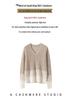 Kang Sai Ni 2026 Lurex Sequin Cashmere Lace Sweater - Autumn/Winter 7-Gauge Hollow Out Color Block Knitwear