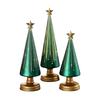 Twinkle Light Christmas Tree Illuminated Starry Night Resin Christmas Tree Ornament for Holiday Bedroom Dorm Tabletop Decor