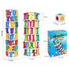 Children Rainbow Blocks Puzzle Game Penguin Balance Game Fine Motion Training Party Board Game Challenge Toys Gifts For Children
