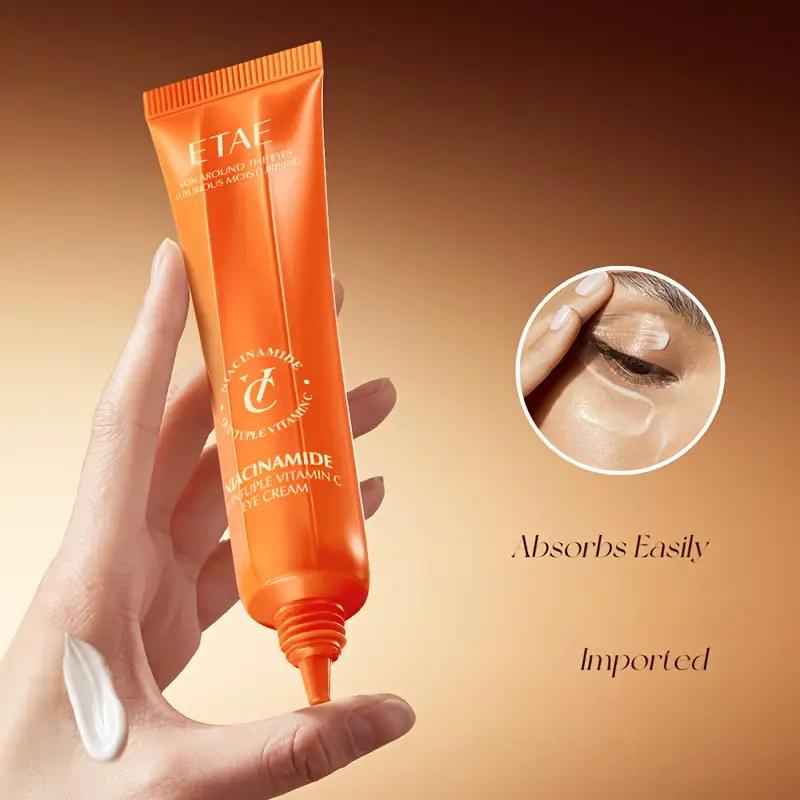 Niacinamide and Pentavalent VC Anti-aging Eye Cream Essence Improves Eye Wrinkles and Fine Lines Around The Eyes