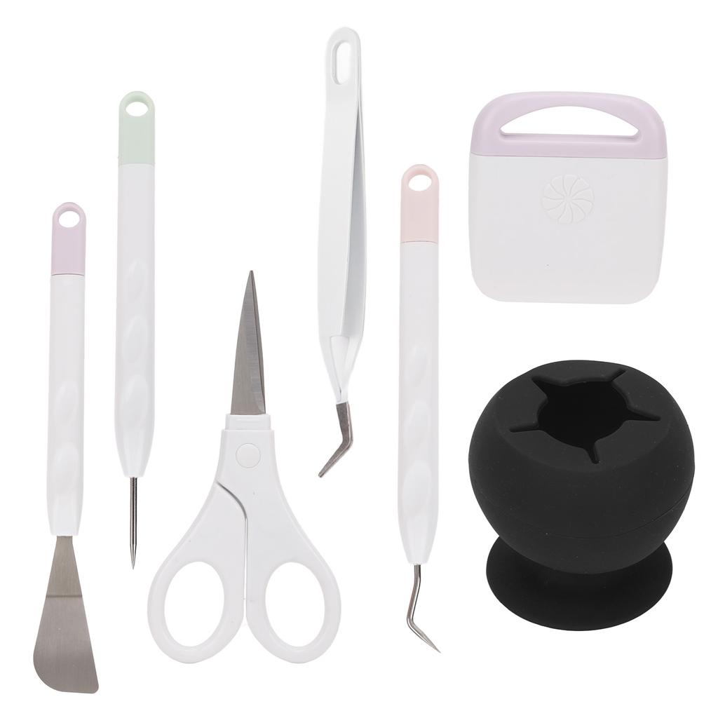 7PCS Weeding Tools Set Craft Weeding Tools Set Handcrafted Craft Tools for Paper Cutting Engraving Scrapbook