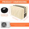 Winter Window Air Conditioner Cover 3 Layer Insulation Waterproof Windproof Oxford Cloth Outside AC Unit Protection Cover
