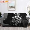 Vintage Belphegor Austrian Black Metal Band Death Monk Ultra-Soft Blanket Quilt Winter Sofa Cover Bed Covers