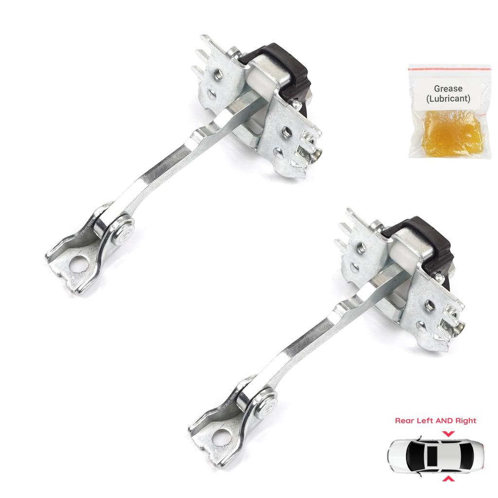 EDP1263-1 2 Pieces Rear Door Hinge Stop Check Strap Limiter for Renault Laguna MK3 X91 BT0/1 2007-2015 824310001R