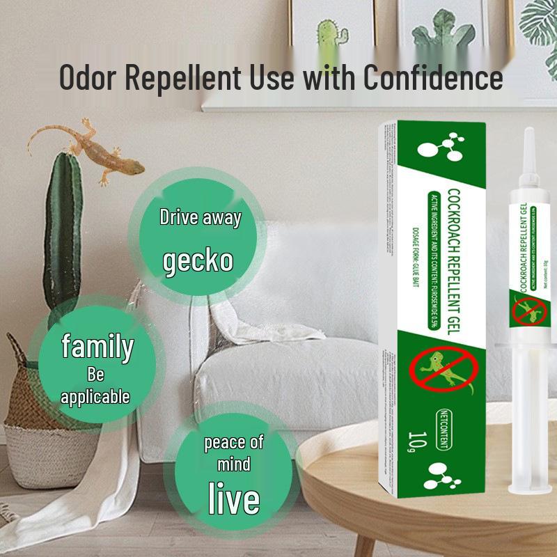 Gecko & Lizard Repellent Spray - Indoor/Outdoor, Odor-Free, Perfect for Home & Camping Use