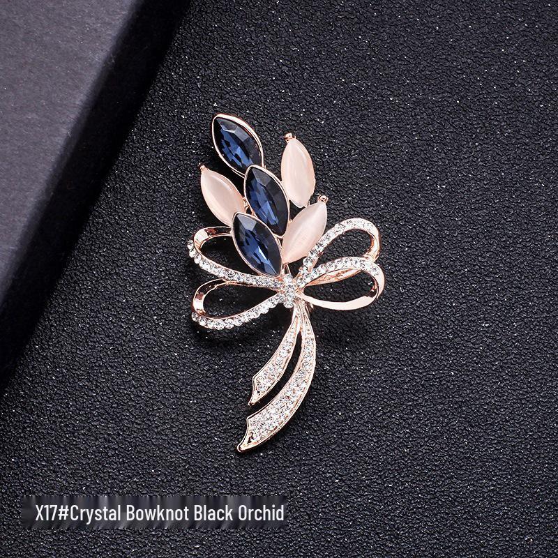 Elegant Peony Brooch: High-End Chinese Style Corsage Pin